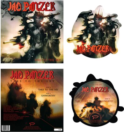 Jag Panzer - Take To The Sky (Shaped Picture Disc, 12" Maxi)