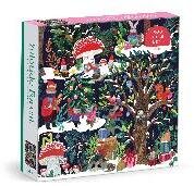 Yuletide Forest 500 Piece Puzzle
