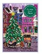 Joy Laforme Christmas Square Greeting Card Puzzle