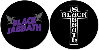Black Sabbath - Purple Logo/Cross Logo (2 Slipmats)