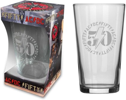 AC/DC - Fifty Bierglas
