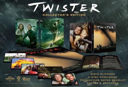 Twister (1996) (Ultimate Collector's Edition, Limited Edition, Steelbook, 4K Ultra HD + Blu-ray)