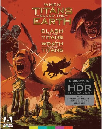 When Titans Ruled the Earth - Clash of the Titans (2010) / Wrath of the Titans (2012) (Édition Limitée, 2 4K Ultra HDs)