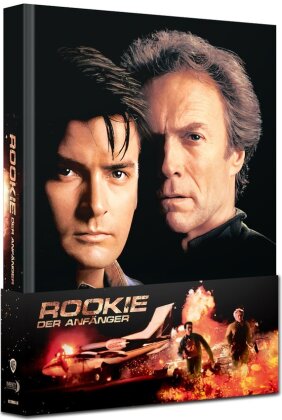 Rookie - Der Anfänger (1990) (Cover W, Wattiert, Edizione Limitata, Mediabook, Blu-ray + DVD)