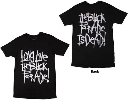 My Chemical Romance Unisex T-Shirt - Long Live The Black Parade (Back Print) - Taille XXL