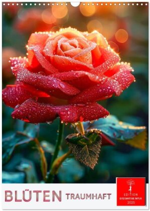 Blüten traumhaft (Wandkalender 2025 DIN A3 hoch) - CALVENDO Monatskalender