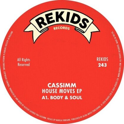 Cassimm - House Moves (12" Maxi)