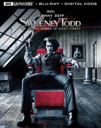 Sweeney Todd - The Demon Barber of Fleet Street (2007) (4K Ultra HD + Blu-ray)