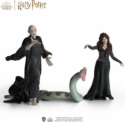 Wizarding World - Lord Voldemort, Nagini und Bellatrix Lestrange