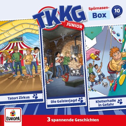 TKKG Junior - Spürnasen-Box 10 (Folgen 28, 29, 30) (3 CDs)