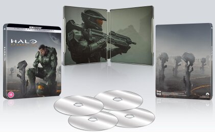 Halo - Season 2 (Édition Limitée, Steelbook, 4 4K Ultra HDs)