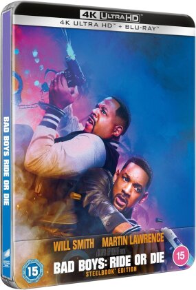 Bad Boys: Ride or Die (2024) (Édition Limitée, Steelbook, 4K Ultra HD + Blu-ray)