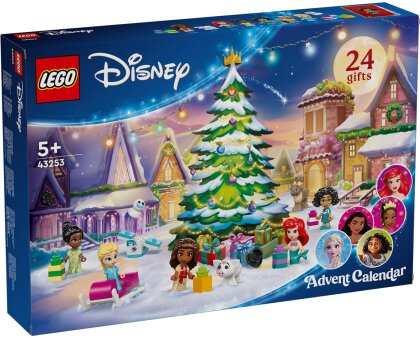 Adventskalender Lego Disney - Princess 2024, 253 Teile,