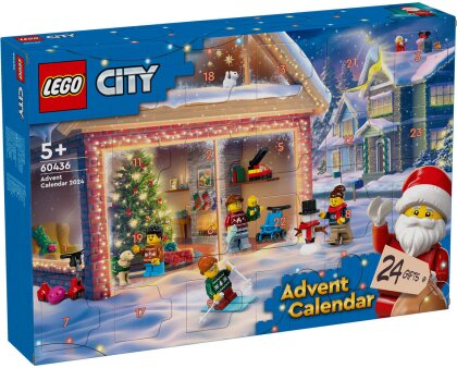 Adventskalender Lego City 2024 - 195 Teile, Überraschungen,