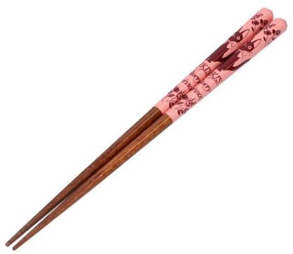 Ghibli - Kiki la petite sorcière - Baguettes Laquées Esquisses Rose 21cm