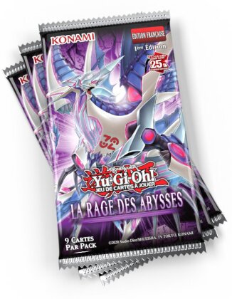 Yu-Gi-Oh! JCC - Pack de 3 Boosters Rage of the Abyss (Blister cartonné)