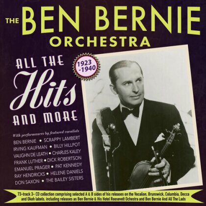 Ben Bernie & The Ben Bernie Orchestra Bernie - All The Hits And More 1923-1940 (3 CDs)