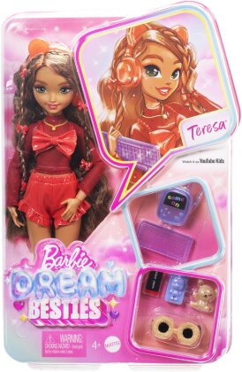 Barbie Dream Besties Teresa - Puppe 30 cm, Zubehör zum Thema