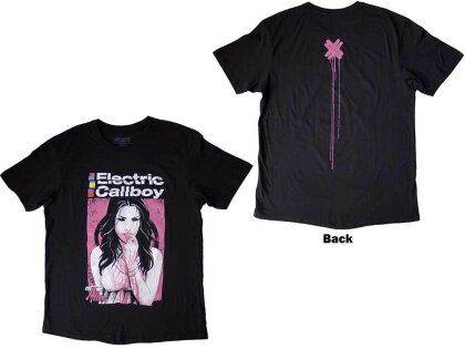 Electric Callboy Unisex T-Shirt - Eat Me Alive (Back Print) - Grösse S