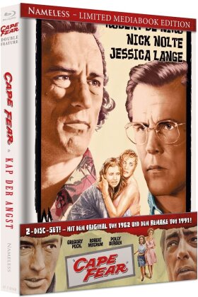 Cape Fear (1962) / Kap der Angst (1991) (Cover B, Double Feature, Édition Limitée, Mediabook, 2 Blu-ray)