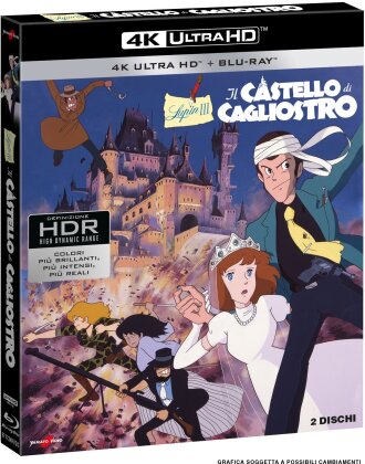 Lupin 3: Il castello di Cagliostro (1979) (4K Ultra HD + Blu-ray)