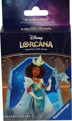 Disney Lorcana JCC : Ciel Scintillant - Pack de 65 Protèges-cartes Tiana