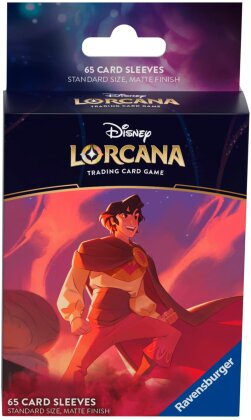 Disney Lorcana JCC : Ciel Scintillant - Pack de 65 Protèges-cartes Aladdin
