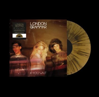 London Grammar - If You Wait (RSD 2023, 10th Anniversary Edition, Gold With Black Splatter Vinyl, 2 LPs)