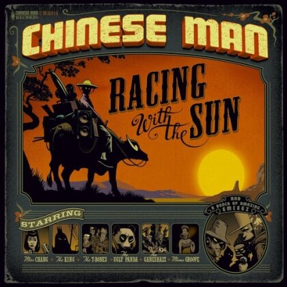 Chinese Man - Racing With The Sun + Remix (2024 Reissue, Limited Edition, Marble Vinyl, 3 LPs)