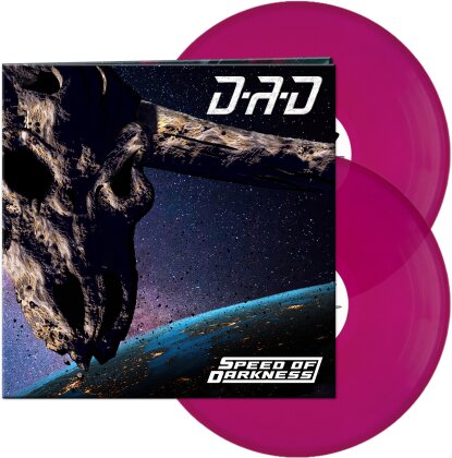 D.A.D. - Speed of Darkness (Gatefold, Limited Edition, Transparent Magenta Vinyl, 2 LPs)