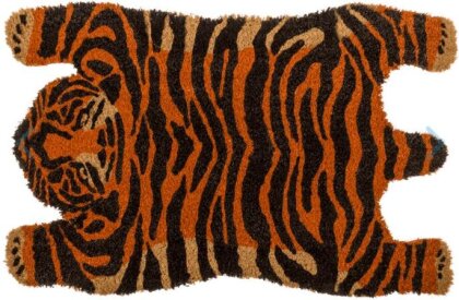 Fußmatte in Tierform, Tiger - 60 x 40 cm,