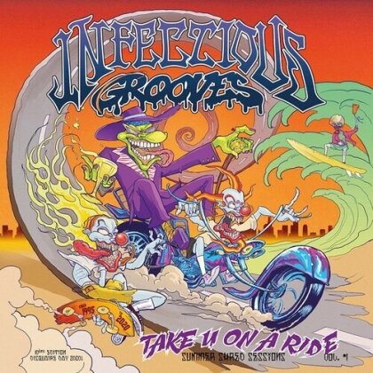 Infectious Grooves - Take U On A Ride - Green/Purple Splatter (Purple/Green Splatter Vinyl, LP)