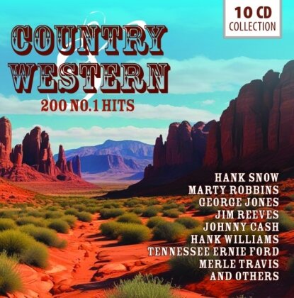 Country & Western - 200 No. 1 Hits (Fermata, 10 CDs)