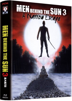 Men Behind the Sun 3 - A Narrow Escape (1994) (Cover A, Wattiert, Edizione Limitata, Mediabook, Blu-ray + DVD)