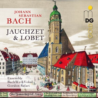 Johann Sebastian Bach (1685-1750), Johann Sebastian Bach/Georg Philipp Telemann, Gordon Safari & Ensemble BachWerkVokal - Jauchzet & Lobet (Hybrid SACD)