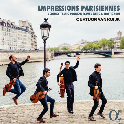 Quatuor Van Kuijk, Claude Debussy (1862-1918) & Gabriel Fauré (1845-1924) - Impressions Parisiennes