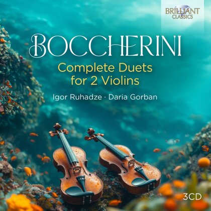 Duo Ruhadze - Gorban, Luigi Boccherini (1743-1805), Igor Ruhadze & Daria Gorban - Complete Duets For 2 Violins (3 CD)