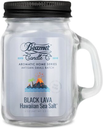 Beamer Candles Co Mini Black Hawaiian Sea Salt