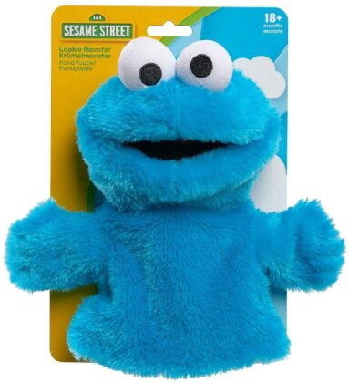 Plüsch Sesamstrasse Handpuppe Krümelmonster