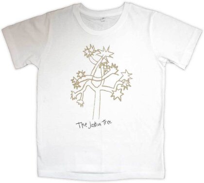 U2 Kids T-Shirt - Joshua Tree 2017 (White) (Ex-Tour)