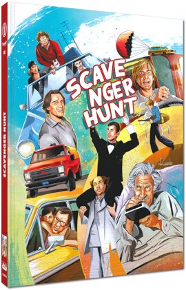 Scavenger Hunt (1979) (Cover B, Édition Limitée, Mediabook, Blu-ray + DVD)