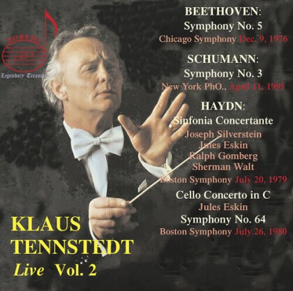 Boston Symphony, Ludwig van Beethoven (1770-1827) & Klaus Tennstedt - Klaus Tennstedt Live, Vol. 2 (2 CD)