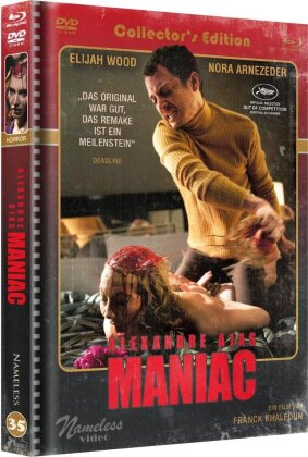 Maniac 2012 (2012) (Cover B, Édition Collector Limitée, Mediabook, Version Remasterisée, Uncut, 4K Ultra HD + 2 Blu-ray + 2 DVD + CD)