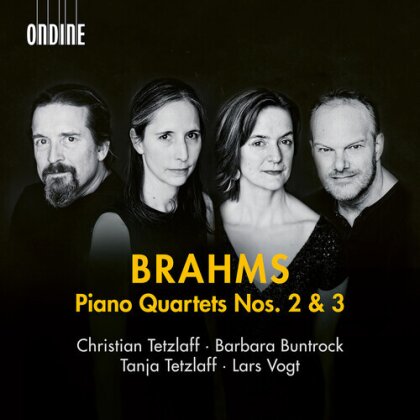 Johannes Brahms (1833-1897), Christian Tetzlaff, Barbara Buntrock, Tanja Tetzlaff & Lars Vogt - Piano Quartets Nos. 2 & 3