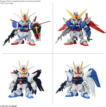 SD - BB Senshi - C.E. Fateful Confrontation Set - Gundam - 1/144