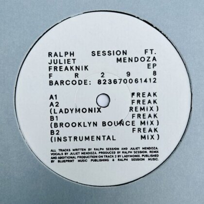 Ralph Session - Freaknik (12" Maxi)