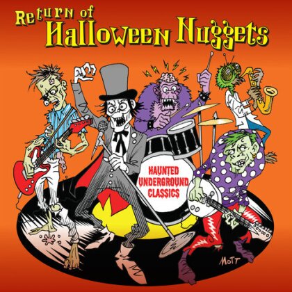 Return Of Halloween Nuggets - Hounted Underground Classics (Black/Orange Splatter Vinyl, LP)