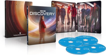 Star Trek: Discovery - Season 5 - The Final Season (Limited Edition, Steelbook, 4 Blu-rays)