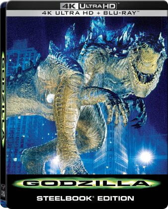 Godzilla (1998) (Edizione Limitata, Steelbook, 4K Ultra HD + Blu-ray)