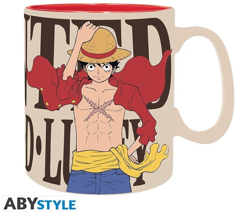 Mug - Luffy & Wanted - One Piece - 12 cm - 460 ml